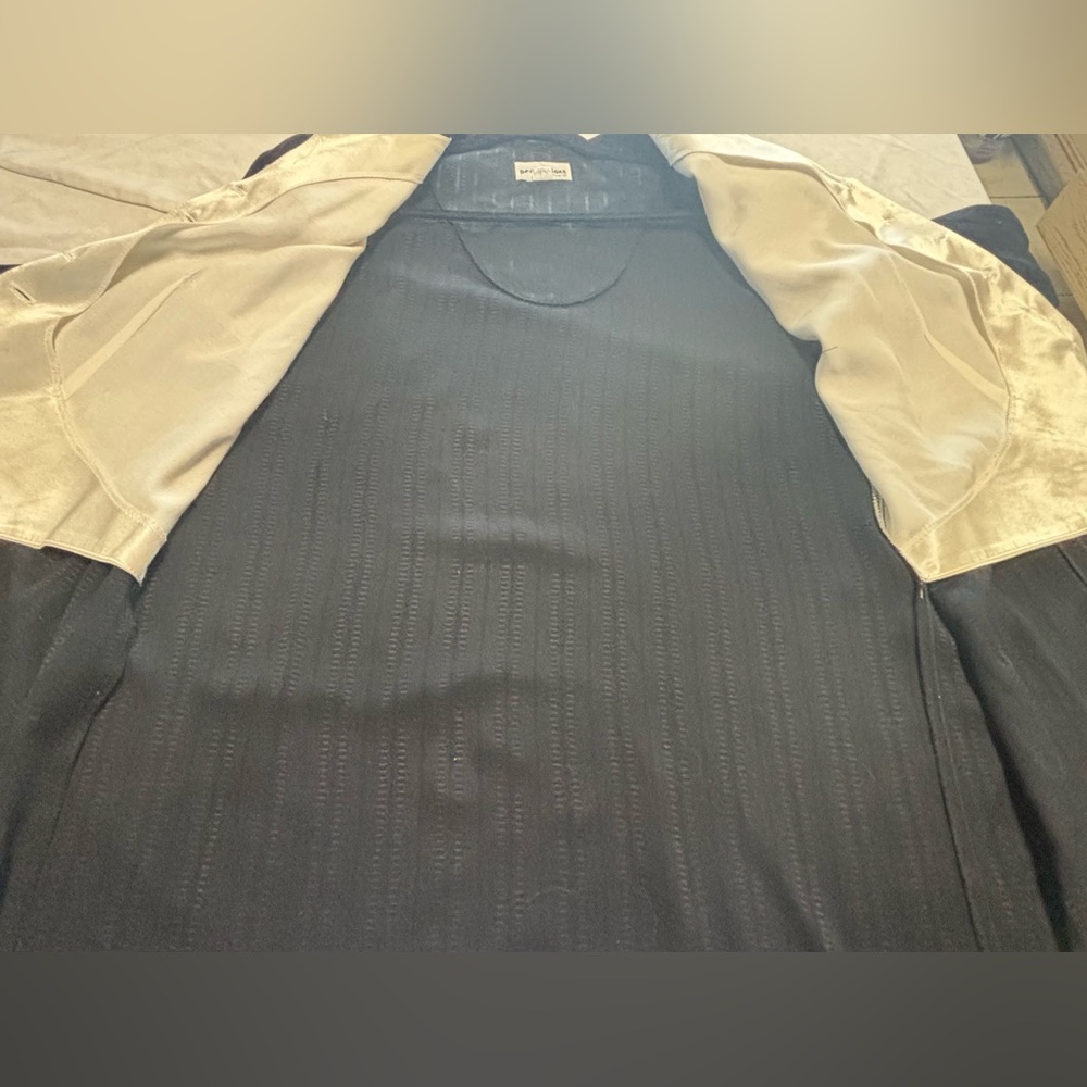 Vintage Perceptions by Irene‎ B Blazer Black with Beige Size 10 - Picture 13 of 16
